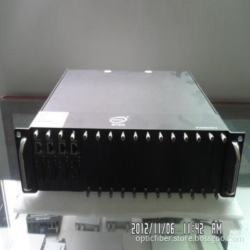 Manageable Media Converter Chassis